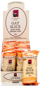 All Natural Bakery Oat Slice Peach &Mango Yoghurt 100g x 14