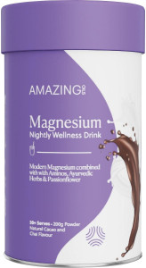 Amazing Oils Magnesium Wellness Drink Nightly Cacao & Chai 200g