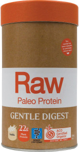 Amazonia Raw Raw Gentle Digest Paleo Protein Vanilla 500g