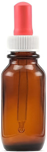 Amber Dropper Bottle with Glass Pipette 25g