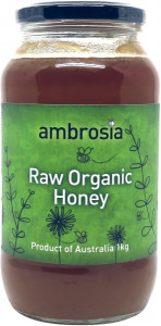 Ambrosia Organic Honey Raw 1Kg