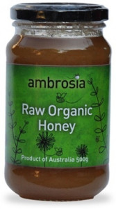 Ambrosia Organic Honey Raw 500g