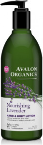 Avalon Organics Nourishing Lavender Hand & Body Lotion 350ml