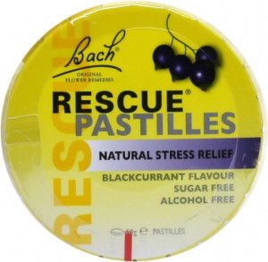 Bach Rescue Remedy Pastilles Blackcurrant 50g