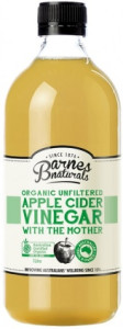 Barnes Naturals Organic Apple Cider Vinegar & The Mother 1L
