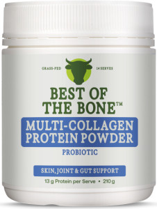 BEST OF THE BONE Multi-Collagen Protein Powder - Probiotic 210g