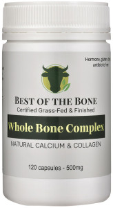 Best of the Bone Organic Beef Whole Bone Complex 120 capsules