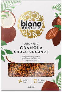 Biona Organic Choco Coconut Granola 375g