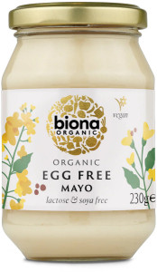 Biona Organic Egg Free Mayonnaise 230g