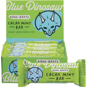 Blue Dinosaur Cacao Mint Hand-Baked Bar 12x45g