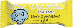 Blue Dinosaur Lemon & Macadamia Snack Bar 12x45g