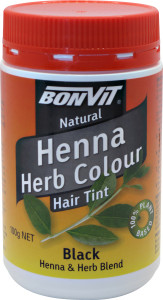 Bonvit Henna Powder Black Hair Tint 100g