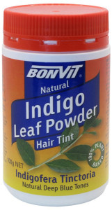 BONVIT Natural Hair Tint Indigo Leaf Powder (Natural Deep Blue Tones) Indigofera Tinctoria 100g