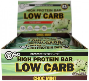BSc High Protein Bar Choc Mint 12x60g