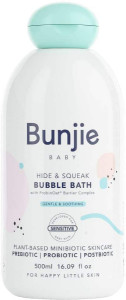 Bunjie Baby Bubble Bath Hide & Squeak 500ml