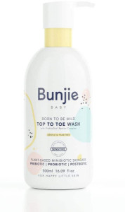 Bunjie Baby Wash Top To Toe 500ml