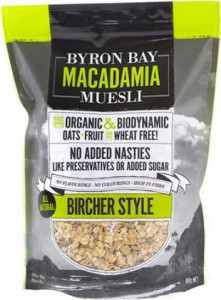 Byron Bay Macadamia Muesli Bircher Style 900g