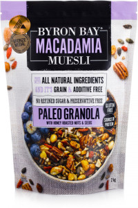 Byron Bay Macadamia Muesli Granola Paleo 2Kg