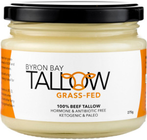 Byron Bay Tallow Grass Fed Beef Tallow 275g