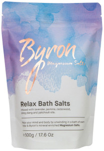 BYRON Epsom Salts Relax Bath Salts 500g