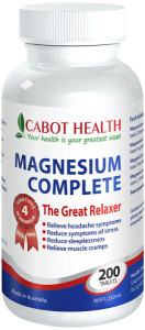 Cabot Health Magnesium Complete 200t