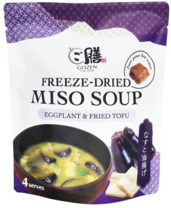 Carwari Miso Soup Eggplant Fried Tofu