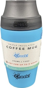 Cheeki Coffee Mug Aqua 350ml