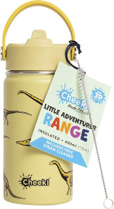 Cheeki Kids Bottle Insulated Dinosaur 400ml