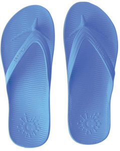 Cheeki Thongs Arch Support Light Blue Kids Size K13