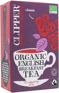 Clipper Organic English Breakfast 20 Tea Bags