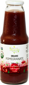 Complete Health Products Organic Pomegranate 100% Juice 1L