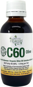 Complete Health Products Carbon 60 (C60) Organic Olive Oil 100ml