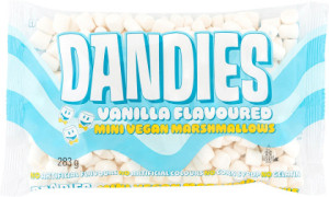 Dandies Vegan Vanilla Marshmallows Mini Size 283g