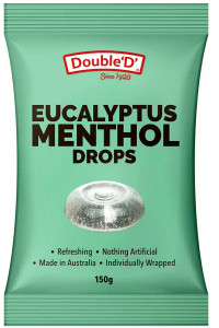 Double D Refreshing Eucalyptus Menthol Lozenges  150g