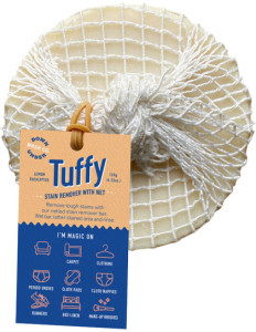 DOWNUNDER WASH CO. Tuffy Stain Remover with Net Lemon Eucalyptus 120g