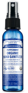 DR. BRONNER'S Organic Hand Sanitizer Peppermint 59ml