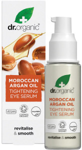 Dr Organic Eye Serum Tightening Organic Moroccan Argan Oil 30ml
