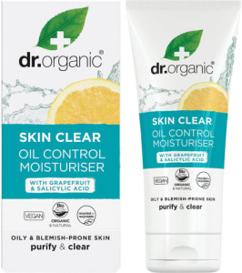 Dr Organic Oil Control Moisturiser Skin Clear 50ml