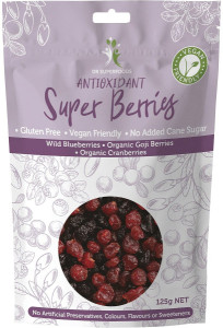 Dr Superfoods Dried Antioxidant Super Berries 125g