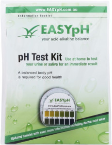 EASYpH Test Kit with booklet