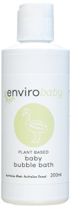 ENVIROBABY Plant Based Baby Bubble Bath 200ml