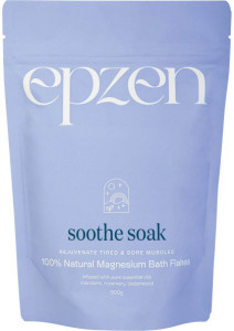 Epzen Magnesium Bath Flakes Soothe Soak 500g