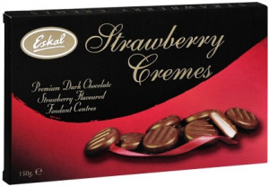 Eskal Gift Box Strawberry Cremes  150g