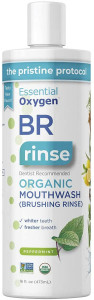 Essential Oxygen Mouthwash + Brushing Rinse Peppermint 473ml