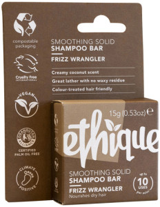 ETHIQUE Bar Shampoo Soothing Solid Frizz Wrangler (Nourishes Dry Hair) 15g