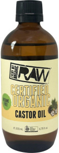 Every Bit Organic Castor Oil - Amber Glass Bottle 200ml
