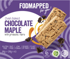 Fodmapped Bars Chocolate & Maple (35gx6) 210g