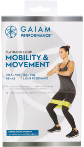 Gaiam Flatband Loop Mobility & Movement - Light Resistance