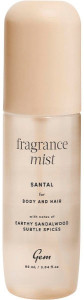 Gem Fragrance Mist For Body & Hair Santal 90ml