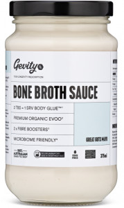 Gevity RX Bone Broth Sauce Great Guts Mayonnaise 375ml